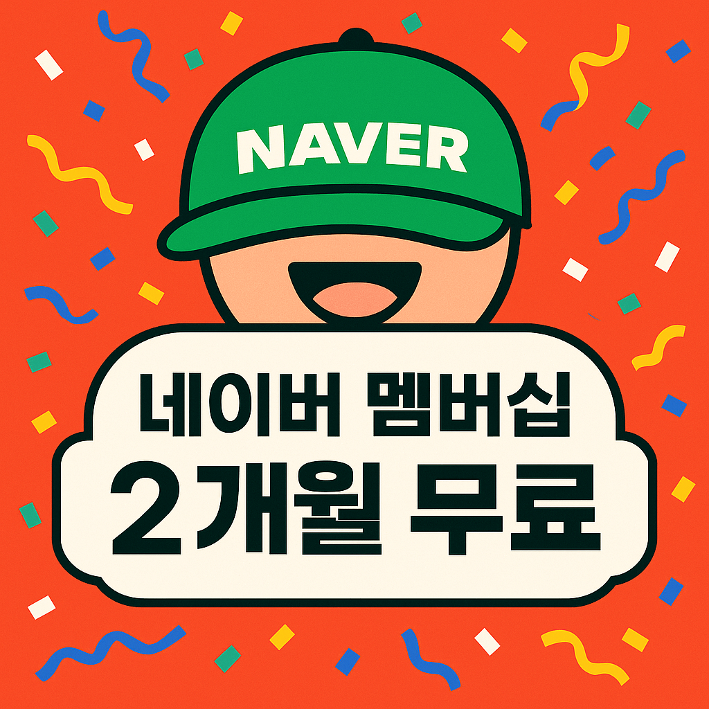 네이버멤버십 2개월 무료와 빅 멤버십데이