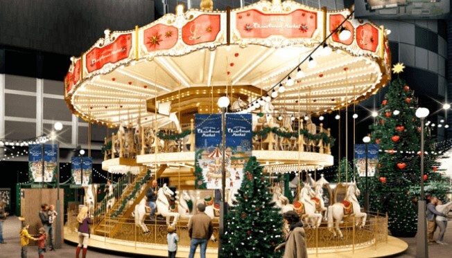 메리 고 라운드 2층 회전목마