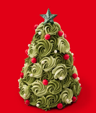 크리스마스 케이크 스타벅스 조선델리 노엘 트리케이크