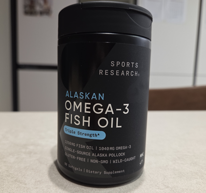 스포츠리서치 1040mg 오메가3 피쉬오일 제품 이미지