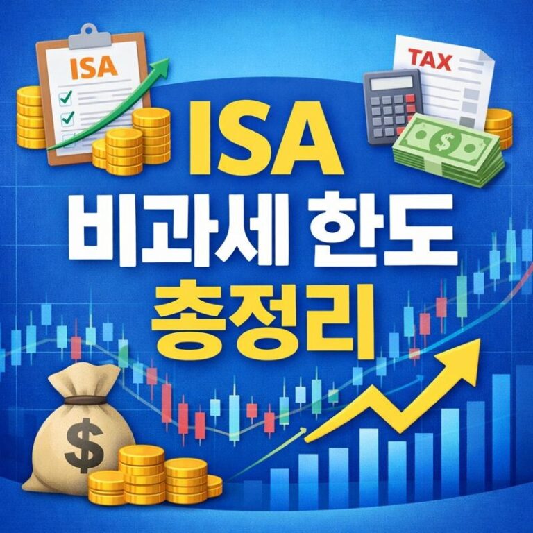 ISA비과세 한도 총정리