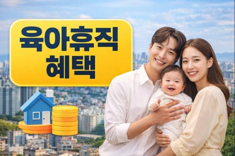 육아휴직자 주담대 원금상환 유예제도